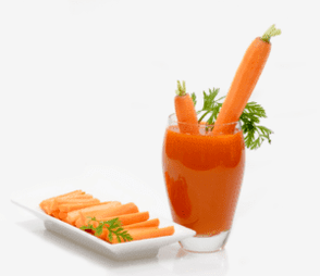 Sok od mrkve za poboljšanje erekcije